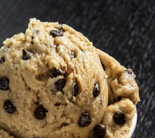 Tahini Cookie Dough Ice Cream